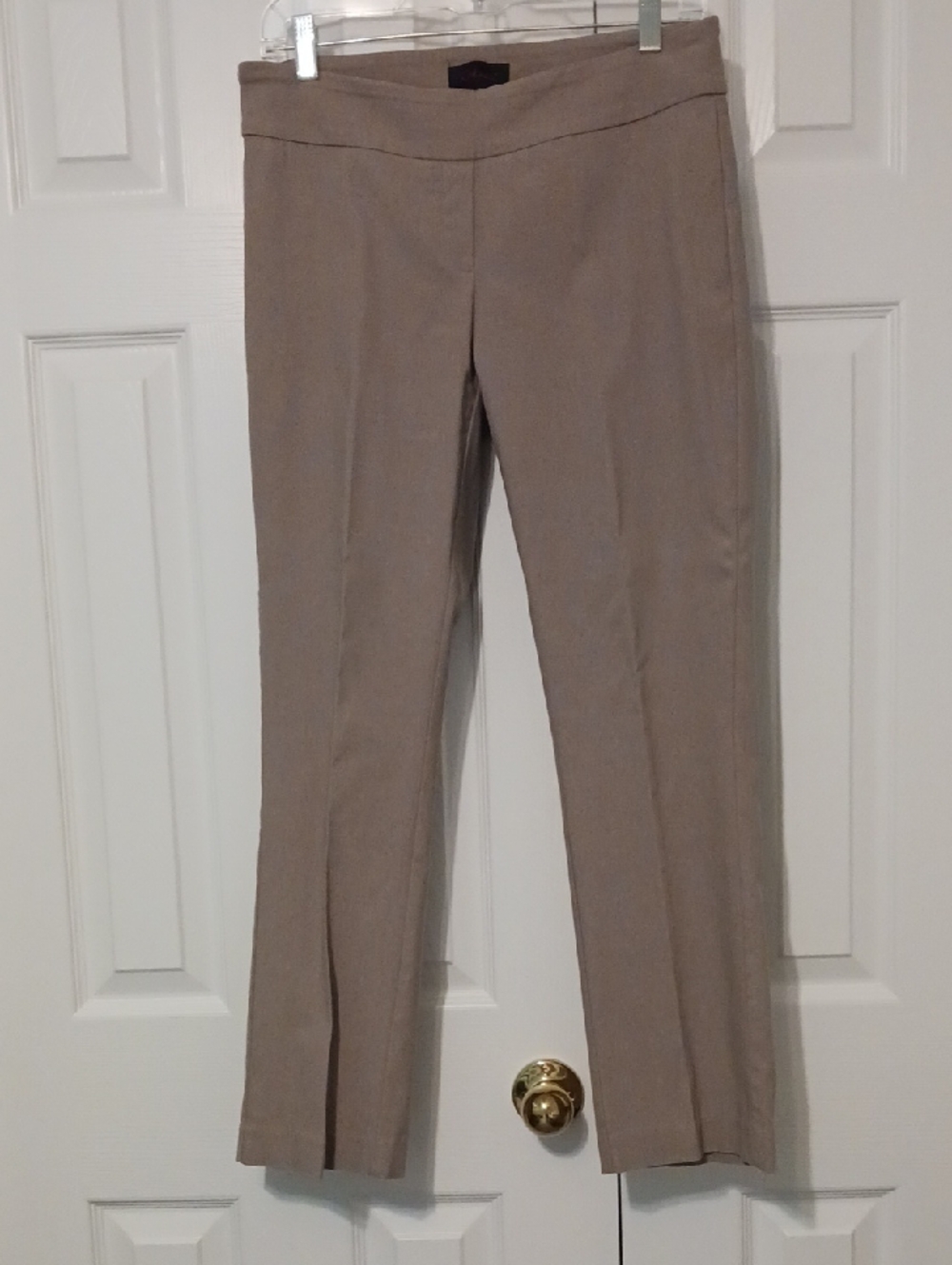 Women's Stretch Slightly Boot Cut Pants in Khaki